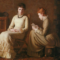 Two Friends by Oliver Ingraham Lay (1877)