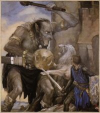 The Mabinogion illustration by Alan Lee